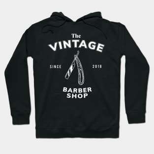 THE VINTAGE BARBER SHOP Hoodie